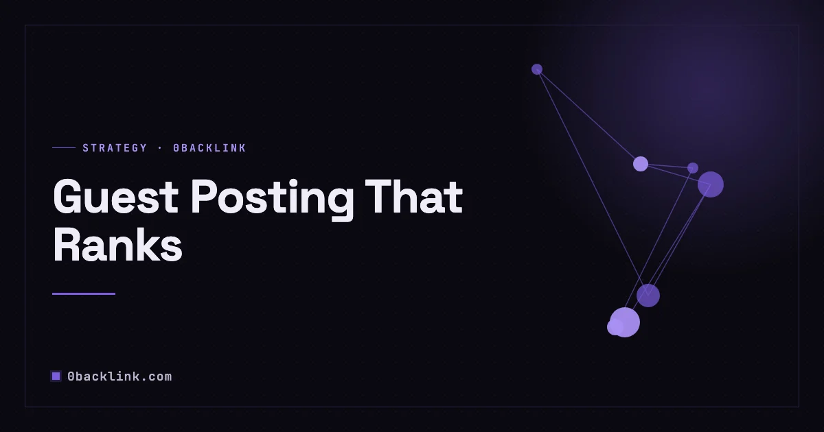 Guest posting che funziona davvero: guida pratica